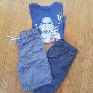 shorts & tshirt set